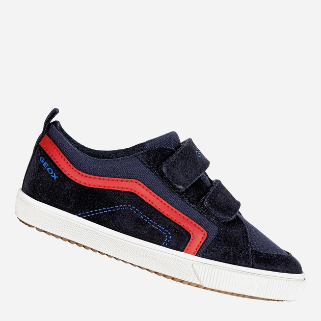 Sneakersy chłopięce na rzepy Geox Sneakers J152CA02210-C0735 32 Niebieskie (8050036046048) - obraz 3