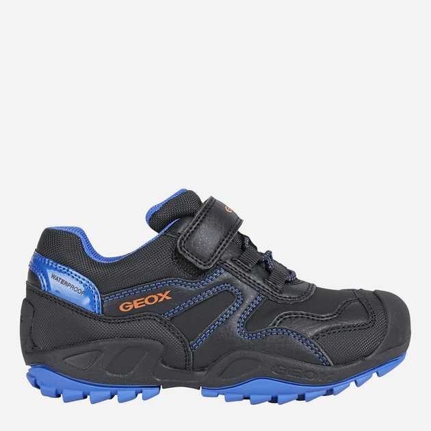 Buty sportowe chłopięce na rzepy Geox Sneakers J16CBB050BU-C0245 31 Czarne (8050036177094) - obraz 1
