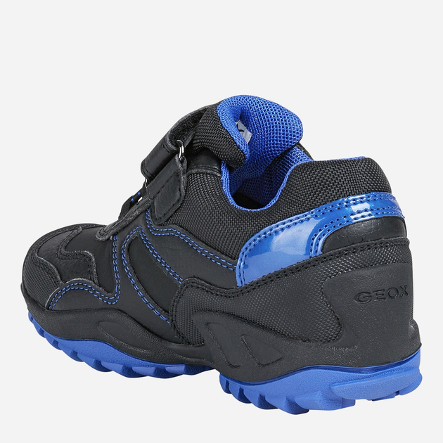 Дитячі кросівки для хлопчика Geox Sneakers J16CBB050BU-C0245 34 Чорні (8050036177124) - зображення 4
