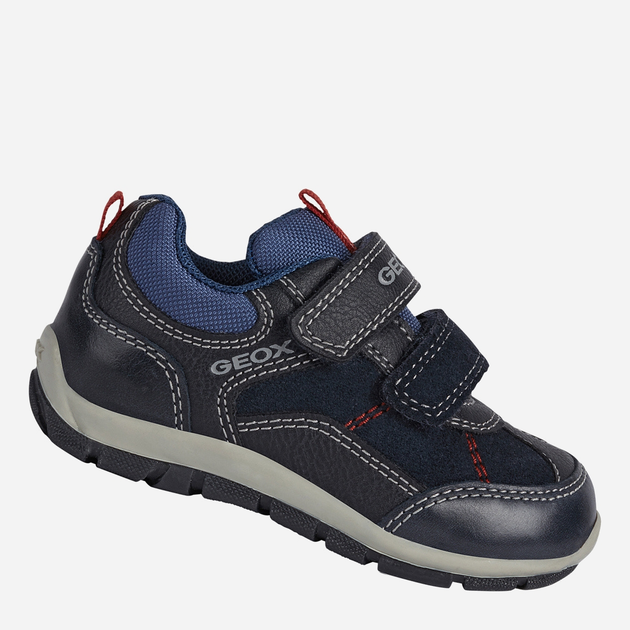 Buty sportowe chłopięce na rzepy Geox Sneakers B1632A022FU-C0700 25 Niebieskie (8050036217578) - obraz 2