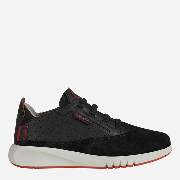Buty sportowe chłopięce Geox Sneakers J16BNA02285-C0260 32 Czarne (8050036267306) - obraz 1