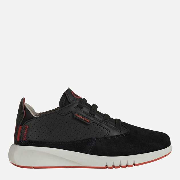 Buty sportowe chłopięce Geox Sneakers J16BNA02285-C0260 33 Czarne (8050036267313) - obraz 1