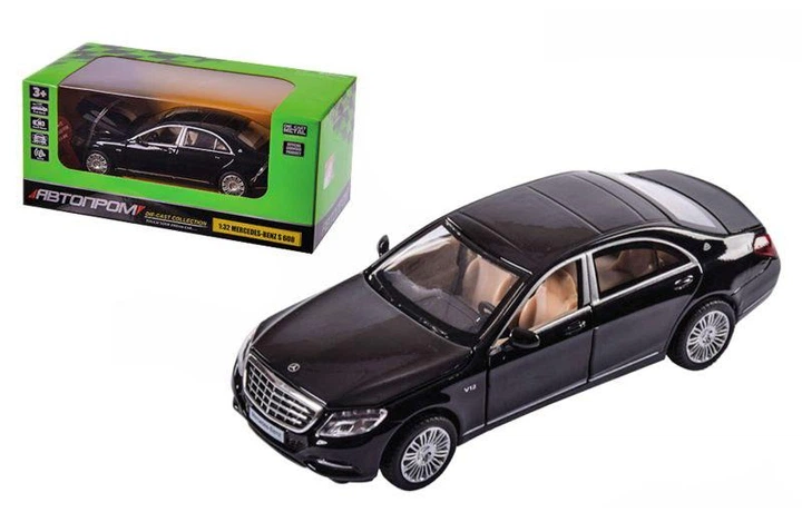 Дитяча металева інерційна машинка Автопром Мерседес Mercedes Benz