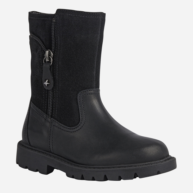 Дитячі чоботи для дівчинки Geox Boots J16EYB00043-C9999 31 Чорні (8050036277664) - зображення 3