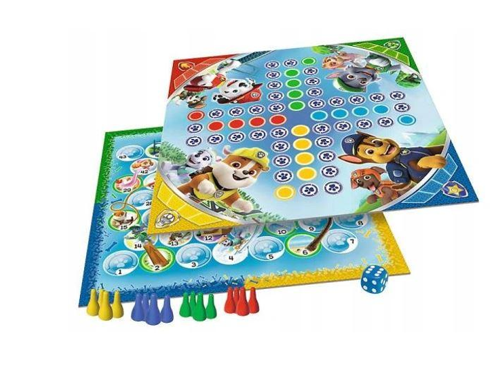Настольная игра 2в1 "Лудо. Щенячий патруль. Собачьи гонки" Trefl ...