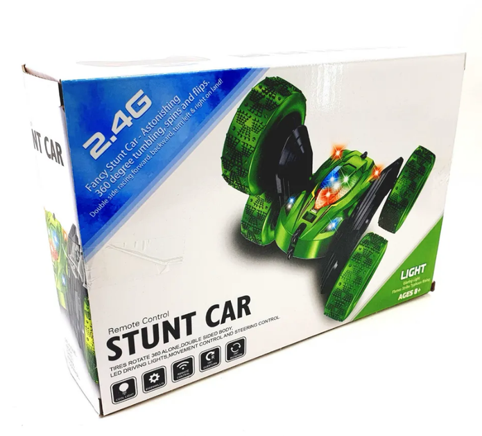 Игрушка Машинка-перевертыш с ручным управлением Stunt Car - Фото 9 Игрушка Машинка-перевертыш с ручным управлением Stunt Car - изображение 9