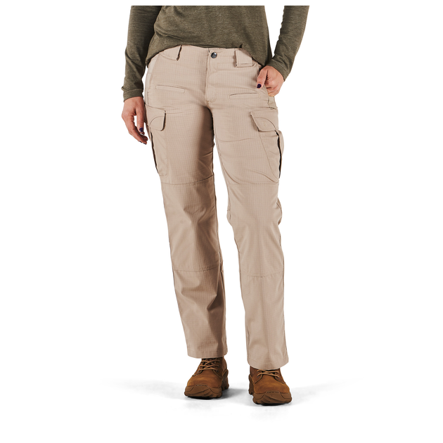 Штани тактичні 5.11 Tactical STRYKE PANT - WOMEN'S Khaki 6/Long (64386-055) - зображення 1