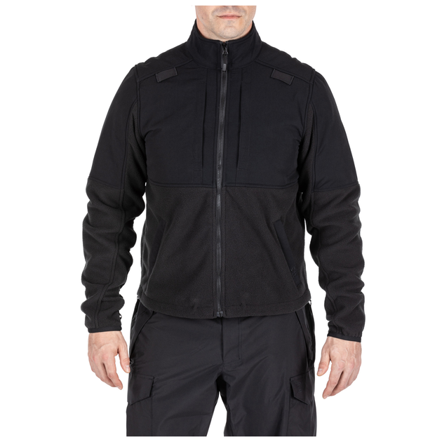 Куртка тактична флісова 5.11 Tactical Fleece 2.0 Black L (78026-019) - изображение 1