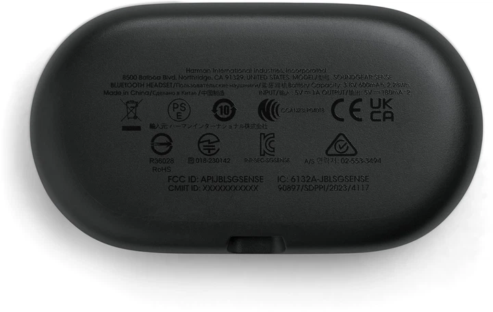 Słuchawki JBL Soundgear Sense Black (JBLSNDGRSNSBLK) - obraz 9