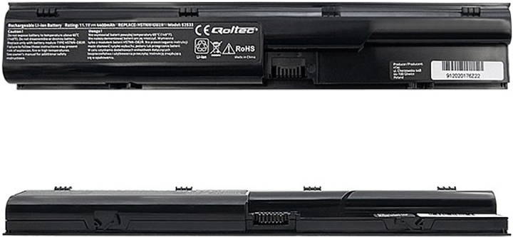 Bateria Qoltec do HP ProBook 4330s 4400 mAh (5901878525334) - obraz 1