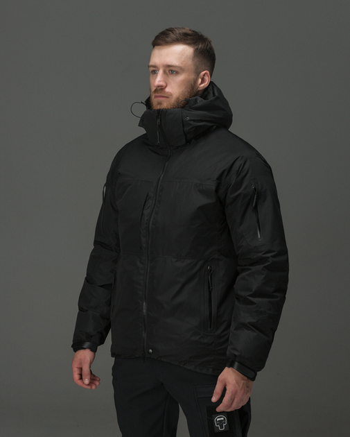 Тактична куртка чоловіча BEZET Storm 9856 L Чорна (2000105900982) - зображення 1
