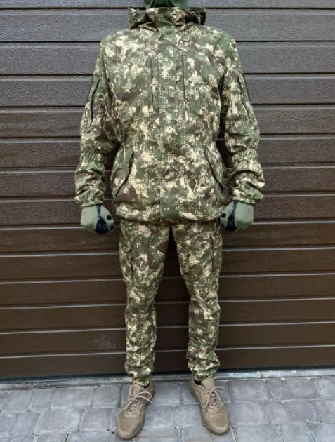 Костюм (рип-стоп) тактический военный XXXL хищник - изображение 1