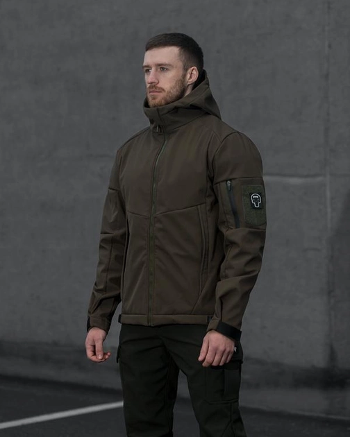 Тактична куртка чоловіча BEZET Робокоп 2.0 9862 XS Хакі (2000124224076) - зображення 1