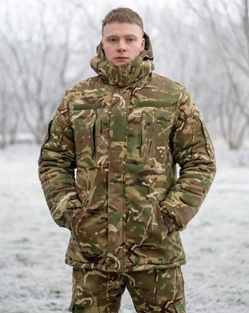 Костюм зимовий військовий. Тепла форма XL мультікам - зображення 2