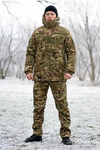 Костюм зимовий військовий. Тепла форма XXL мультікам - зображення 1