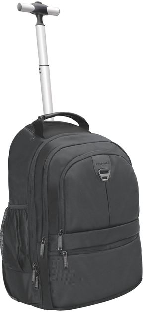 Рюкзак на колесах для ноутбука Promate Compact-TR 15.6" Черный (compact-tr.black) 