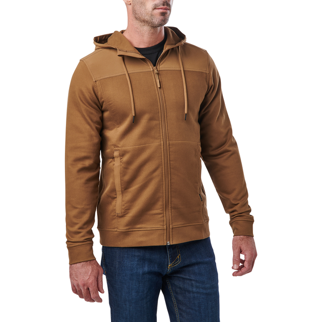 Реглан з капюшоном 5.11 Tactical Plummet Jacket Battle Brown L (78039-116) - изображение 1