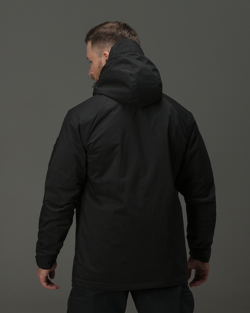Тактична куртка чоловіча BEZET Techwear 1058 XS Чорна (2000377854709) - зображення 2