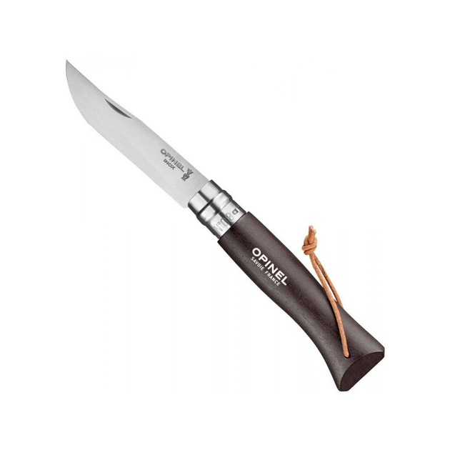 Нож Opinel 8 Inox VRI Trekking коричневый, без упаковки (002211) - изображение 1