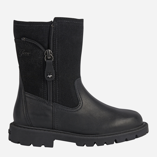 Kozaki dziewczęce Geox Boots J16EYB00043-C9999 36 Czarne (8050036277718) - obraz 1