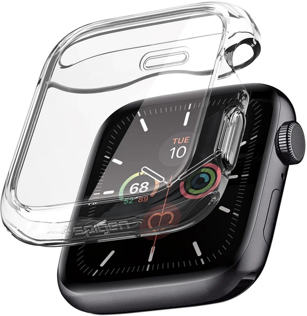 Etui Spigen Ultra Hybrid ACS00428 do Apple Watch Series 4/5/6/SE 44 mm Przezroczysty (8809685622932) - obraz 1