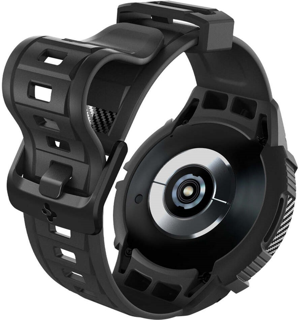 Pasek z etui Spigen Rugged Armor Pro ACS06488 do Samsung Watch 6 Classic 47 mm Czarny (8809896748018) - obraz 4