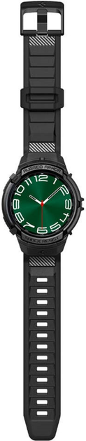 Pasek z etui Spigen Rugged Armor Pro ACS06488 do Samsung Watch 6 Classic 47 mm Czarny (8809896748018) - obraz 5