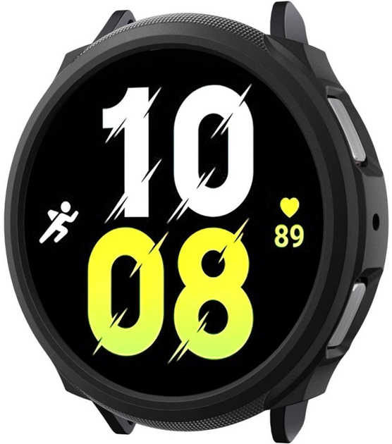 Etui Spigen Liquid Air ACS06393 do Samsung Galaxy Watch 6 40 mm Czarny (8809896747981) - obraz 3