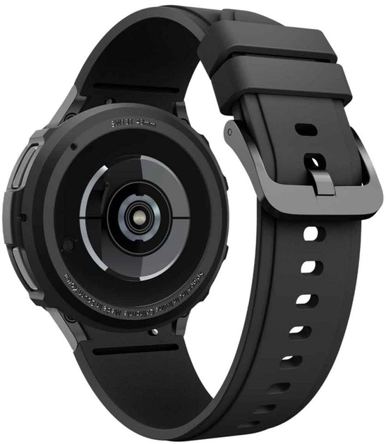 Etui Spigen Liquid Air ACS06395 do Samsung Galaxy Watch 6 Classic 43 mm Czarny (8809896748001) - obraz 4