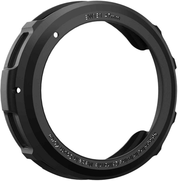 Etui Spigen Liquid Air ACS06394 do Samsung Galaxy Watch 6 Classic 47 mm Czarny (8809896747998) - obraz 5