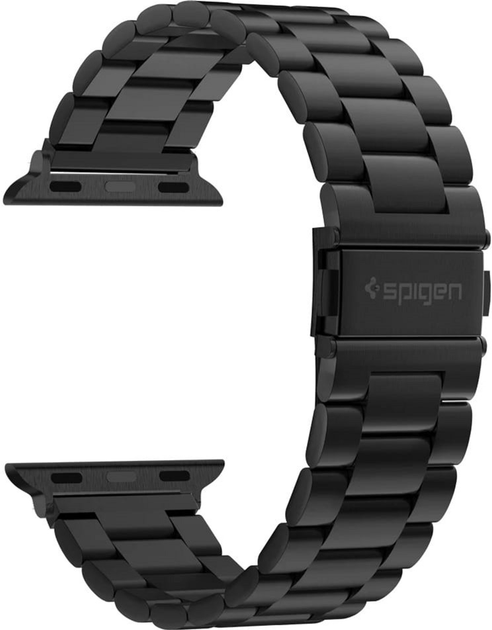 Pasek Spigen Modern Fit Band 062MP25403 do Apple Watch Series 1/2/3/4/5/6/7/8/9/SE/SE2/Ultra 42-49 mm Czarny (8809613768824) - obraz 3