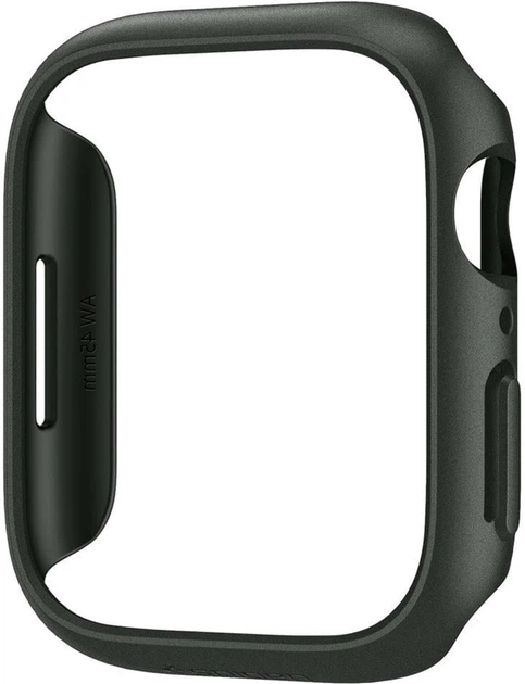 Etui Spigen Thin Fit ACS04175 do Apple Watch 7 45 mm Zielony (8809811857603) - obraz 4