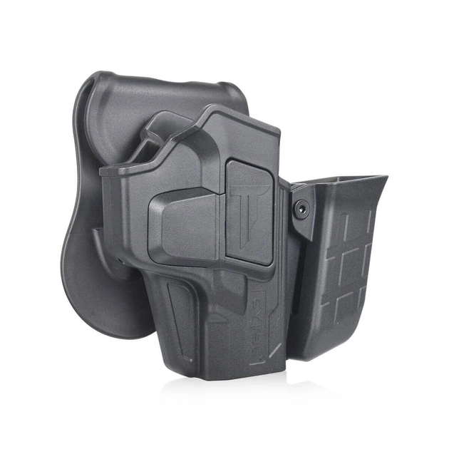Кобура пластикова R-Defender для Glock 19/23/32 з комбінованим підсумком CY-G19G4SM - зображення 2