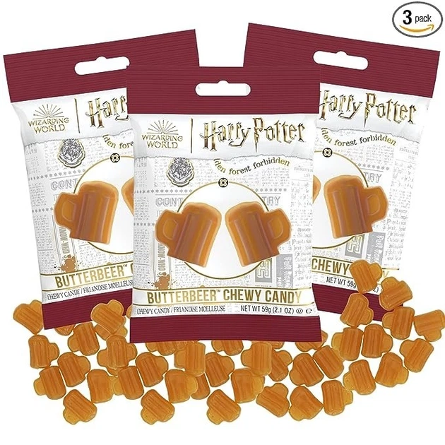 Жувальні цукерки Jelly Belly Harry Potter Butterbeer Chewy Candy 59г - Фото 2 Жувальні цукерки Jelly Belly Harry Potter Butterbeer Chewy Candy 59г - зображення 2