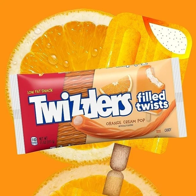 Желейки Twizzlers Twists Orange Cream Pop 311г - зображення 6