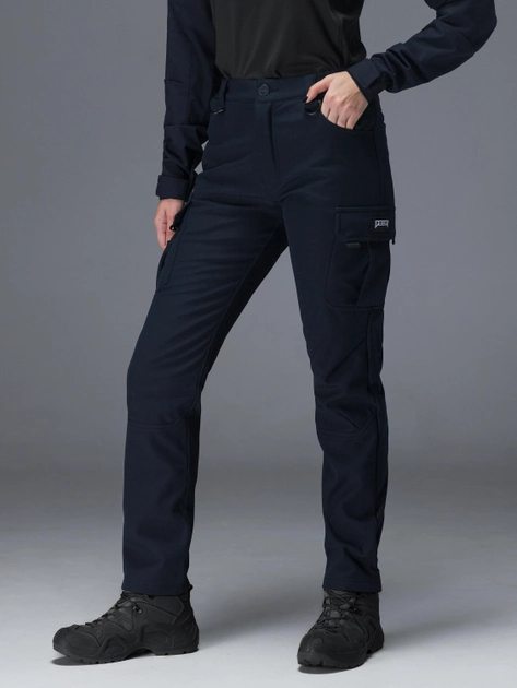 Тактические штаны утепленные женские BEZET Патрон 2.0 9587 L Синие (ROZ6501048849) - изображение 1