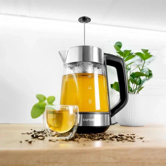 Czajnik elektryczny Concept RK4190 1,7 l przezroczysty (8595631029596) - obraz 11