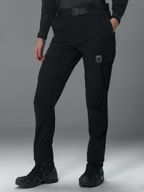 Тактичні штани жіночі BEZET Шпигун 6186 XL Чорні (ROZ6501048930) - зображення 1