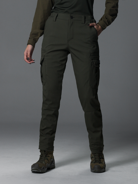 Тактичні штани жіночі BEZET Basic 6206 XL Хакі (ROZ6501048936) - зображення 1