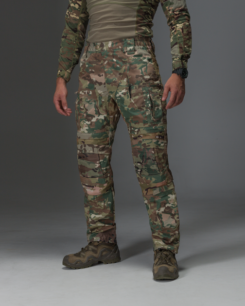 Тактичні штани чоловічі BEZET Strike 9681 XXL Камуфляжні (2000140466320) - зображення 1