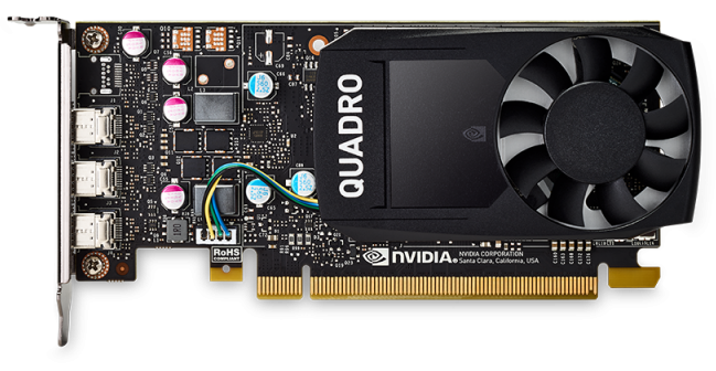 Відеокарта nVidia Quadro P400, PNY, 2Gb GDDR5, 64-bit, 3 x miniDP (VCQP400V2-PB) - зображення 2