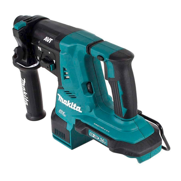 Перфоратор акумуляторний Makita DHR280Z (LXT, 2.8 Дж, SDS-PLUS, AVT, без акумуляторів та зарядного пристрою) - зображення 2