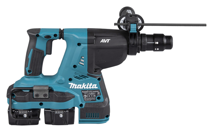 Перфоратор акумуляторний Makita DHR281Z (LXT, 2.8 Дж, SDS-PLUS, AVT, без акумуляторів та зарядного пристрою) - зображення 5