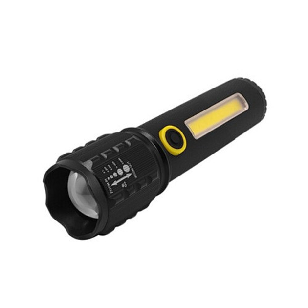Ручной фонарик с USB зарядкой BL-C71-P50+COB COP-880000W + светодиодная ...