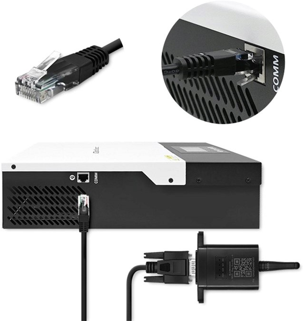 Wi-Fi модуль Qoltec для сонячного інвертора (53962) (5901878539621) - зображення 5
