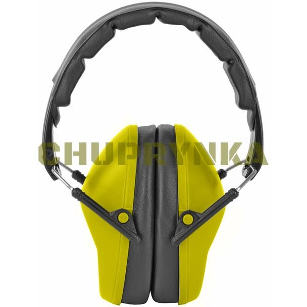 Пасивні тактичні навушники Walker's Pro Low Profile Folding EarMuff, Жовтий - зображення 2