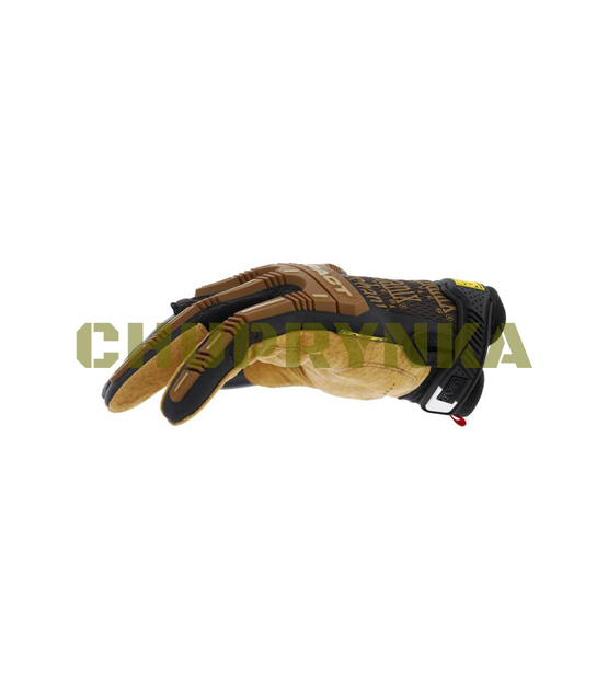 Тактические перчатки Mechanix Leather M-Pact Fingerless Framer, Коричневий, XL - изображение 2