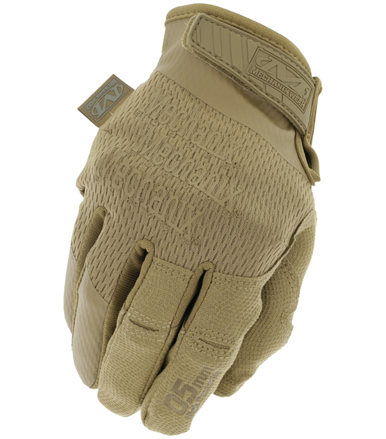 Тонкие тактические перчатки Mechanix Specialty 0.5mm, Койот, S - изображение 1