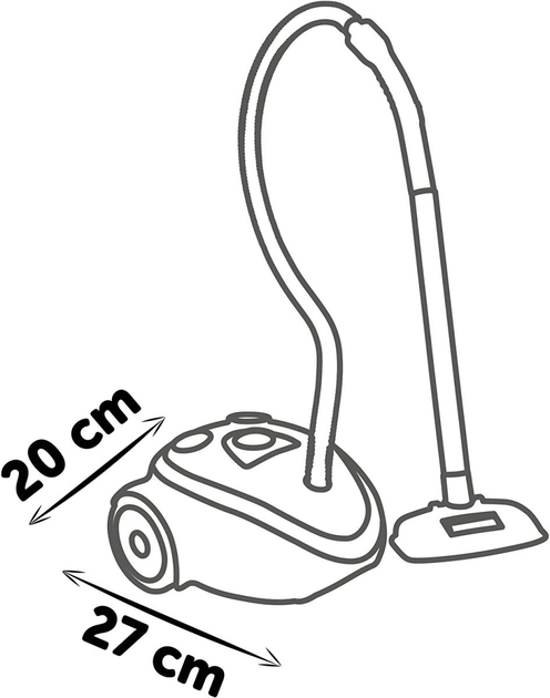 Пилосос Smoby зі звуком 330217 (7600330217) - зображення 5