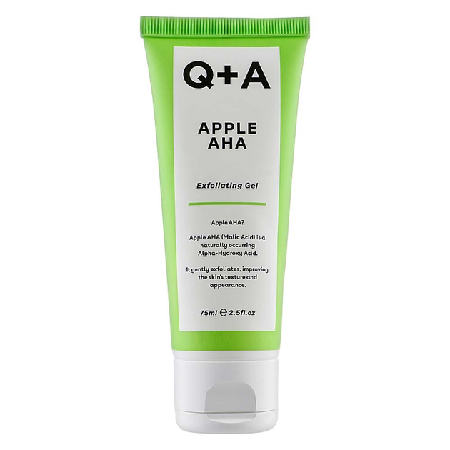 Гель Q+A для обличчя відлущуючий з кислотами Apple AHA Exfoliating Gel 75 ml (0306140) - зображення 1